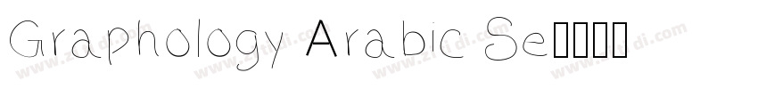 Graphology Arabic Se字体转换